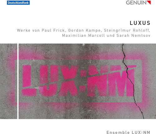 the album cover for LUX:NM - LUXUS
