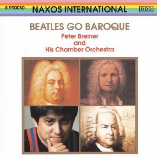 the album cover for Peter Breiner - Beatles Go Baroque