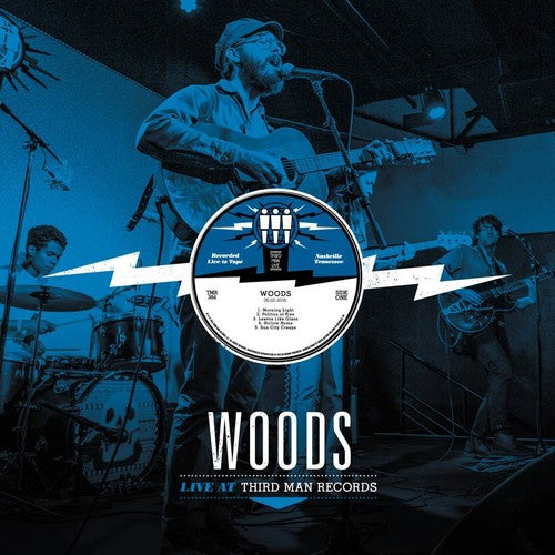the album cover for Woods - Live At Third Man Records [Vinyl]