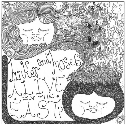 the album cover for Binker & Moses - Alive In The East