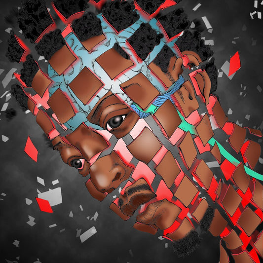 the album cover for Haleek Maul - In Permanence