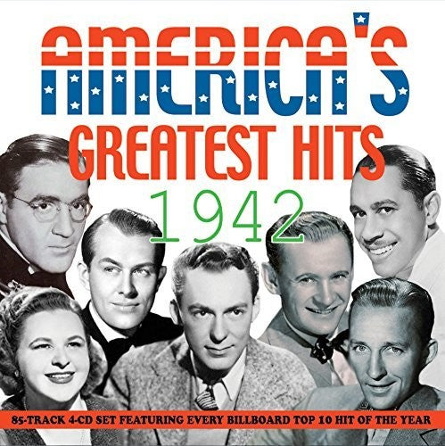the album cover for Americas Greatest Hits 1942 / Various - America's Greatest Hits 1942 / Various