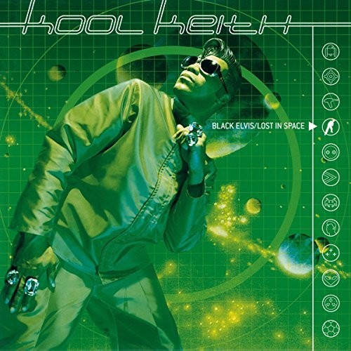 the album cover for Kool Keith - Black Elvis / Lost In Space
