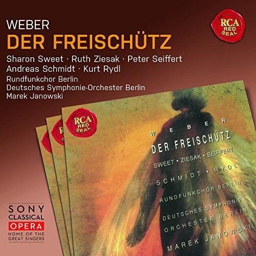 the album cover for Weber / Marek Janowski - Weber: Der Freischutz