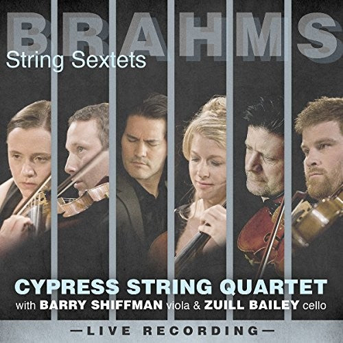the album cover for Cypress String Quartet - Brahms: String Sextets