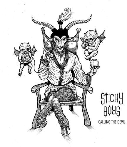 the album cover for Sticky Boys - Calling The Devil