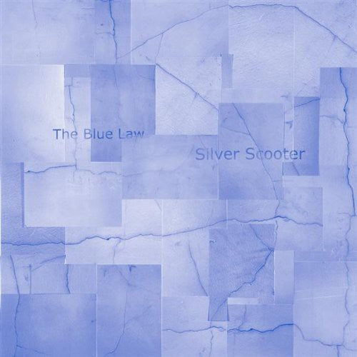 the album cover for Silver Scooter - The Blue Law