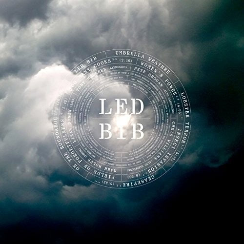 the album cover for Led Bib - Umbrella Weather