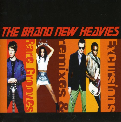 the album cover for The Brand New Heavies - Excursions