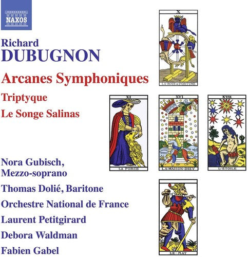the album cover for Orchestre National De France - Richard Dubugnon: Arcanes Symphoniques
