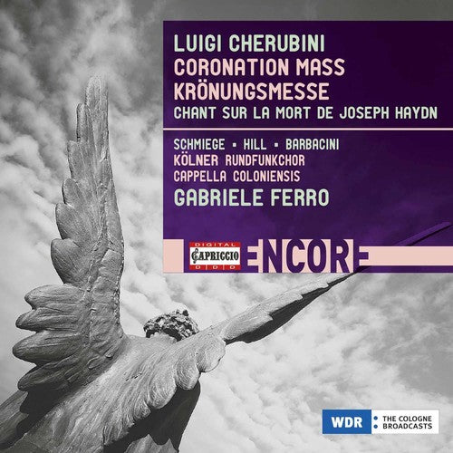 the album cover for Bush/Hawthorne/Mccabe - Luigi Cherubini: Coronation Mass Kronungsmesse