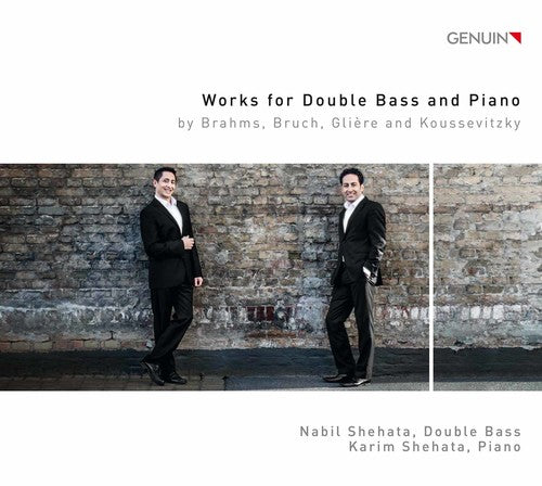 the album cover for Karim Shehata - Works for Double Bass & Piano