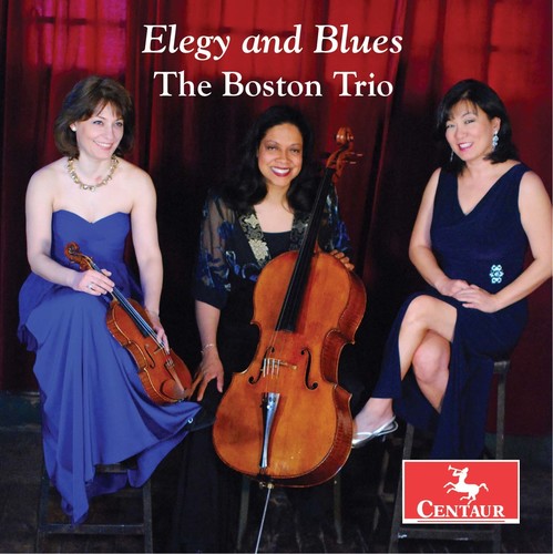 the album cover for The Boston Trio - Elegy and Blues