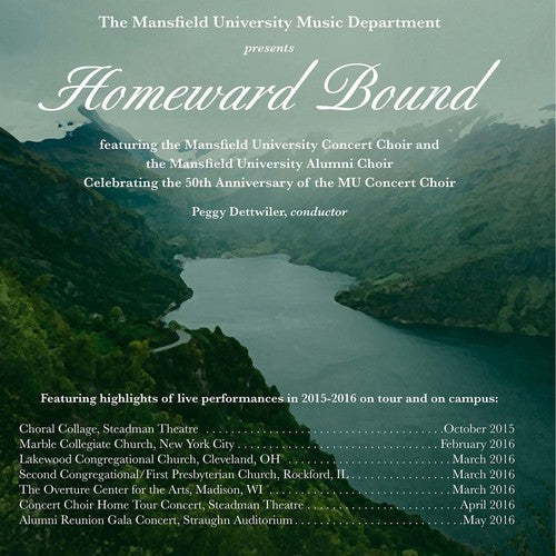 the album cover for Britten / Paulus / Silvestri / Mansfield - Homeward Bound