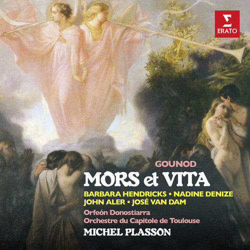 the album cover for Michel Plasson - Mors Et Vita
