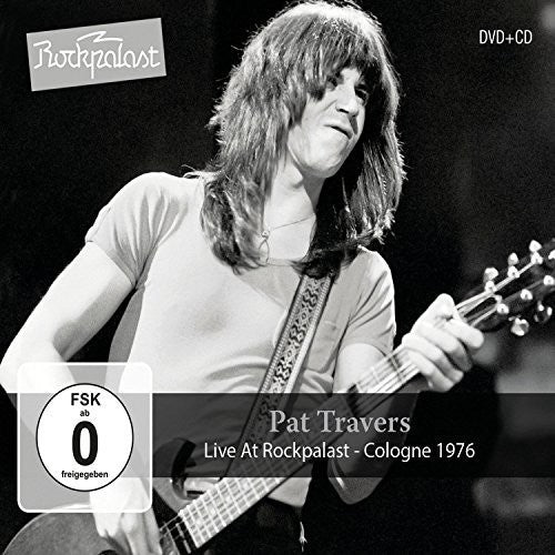 the album cover for Pat Travers - Live At Rockpalast: Cologne 1976