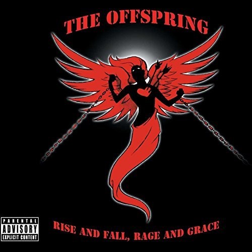 the album cover for The Offspring - Rise And Fall, Rage And Grace