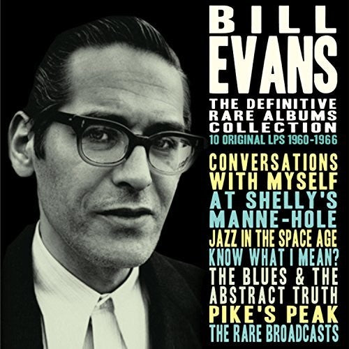 the album cover for Bill Evans - The Definitive Rare Albums Collection 1960-1966 [4CD Box Set]