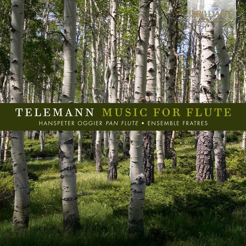 the album cover for Ensemble Fratres - Georg Philipp Telemann: Music for Flute