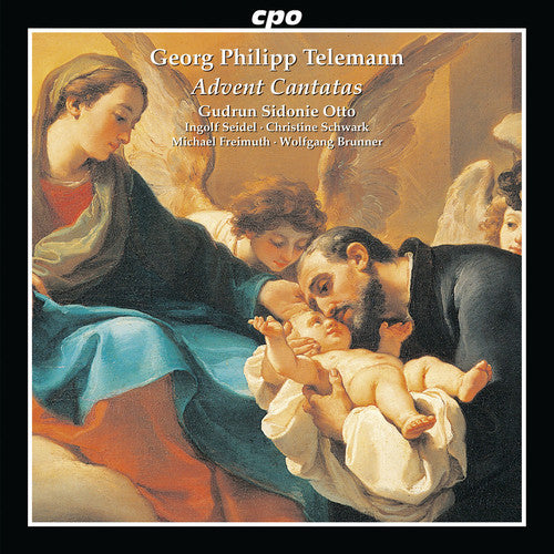 the album cover for GSO Consort - Georg Philipp Telemann: Advent Cantatas