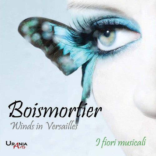 the album cover for Maria Luisa Baldassarri - Boismortier: Winds in Versailles