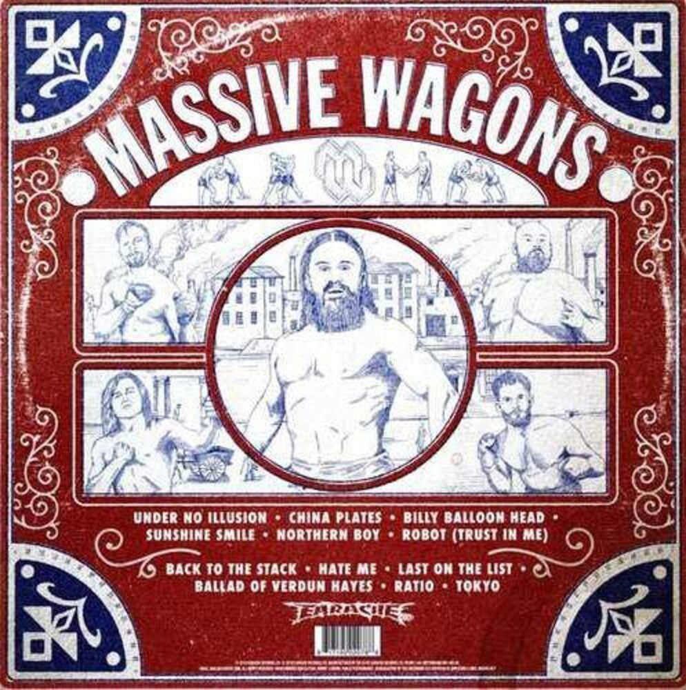the album cover for Massive Wagons - Full Nelson [LP]