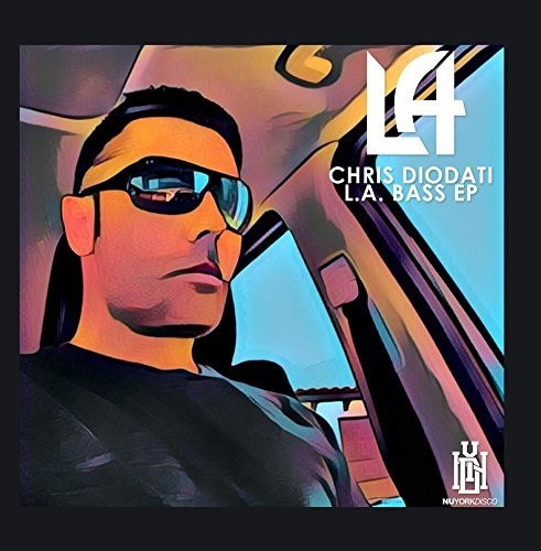 the album cover for Chris Diodati - L.a. Bass