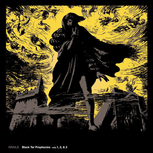 the album cover for Grails - Black Tar Prophecies Vol's 1, 2, & 3