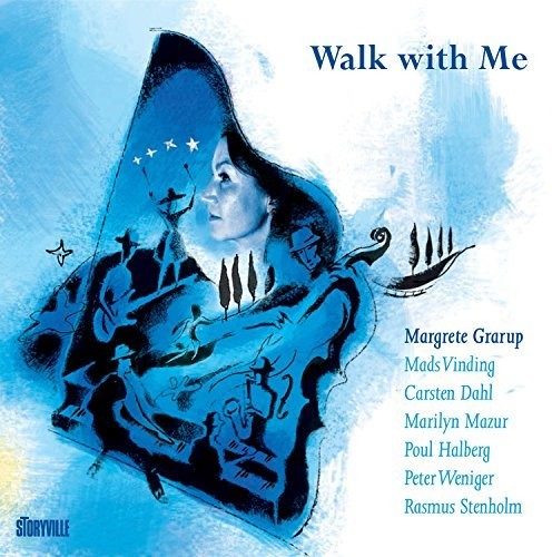 the album cover for Margrete Grarup - Grarup / Traditional / Dahl / Freeman