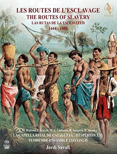 the album cover for Jordi Savall - The Routes Of Slavery 1444-1888
