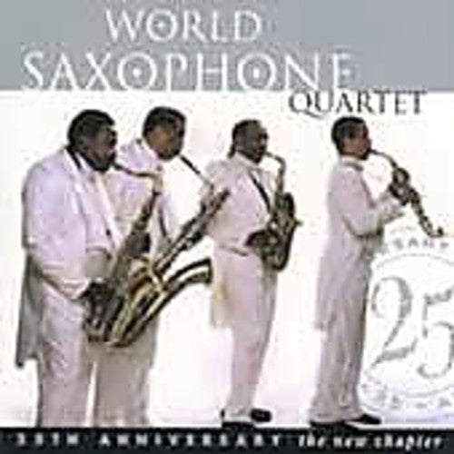 the album cover for World Saxophone Quartet - The New Chapter