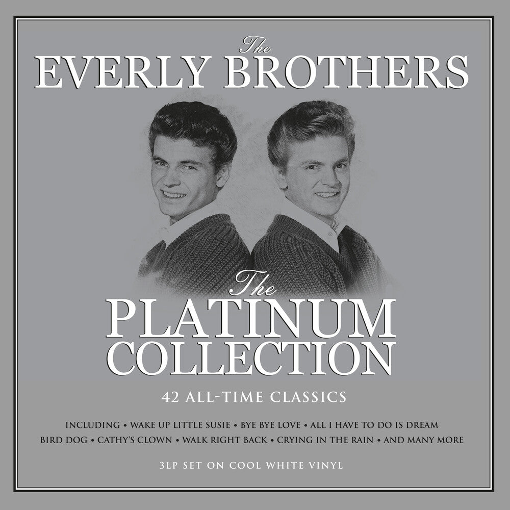 the album cover for The Everly Brothers - Platinum Collection [Colored Vinyl] (Slv) (Uk)