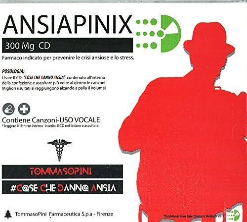 the album cover for Tommaso Pini - #Cose Che Danno Ansia
