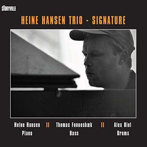 the album cover for Heine Hansen - Heine Hansen Trio: Signature