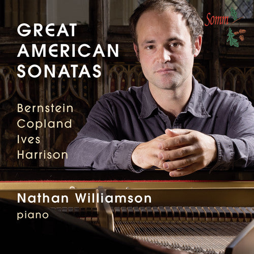 the album cover for Nathan Williamson - Great American Sonatas