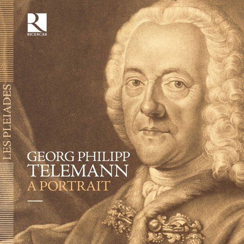 the album cover for Telemann A Portrait / Various Box Uk - Georg Philipp Telemann: A Portrait