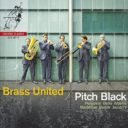 the album cover for Brass United - Pitch Black