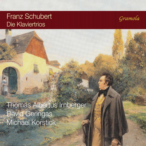 the album cover for Thomas Albertus Irnberger - Schubert: The Piano Trios