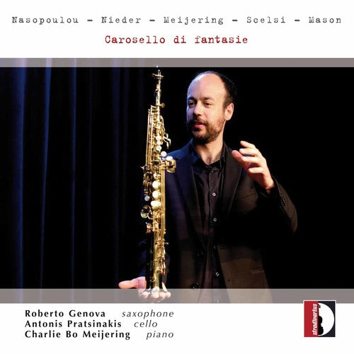 the album cover for Mason / Meijering / Nasopoulou / Pratsinakis - Carosello di fantasie