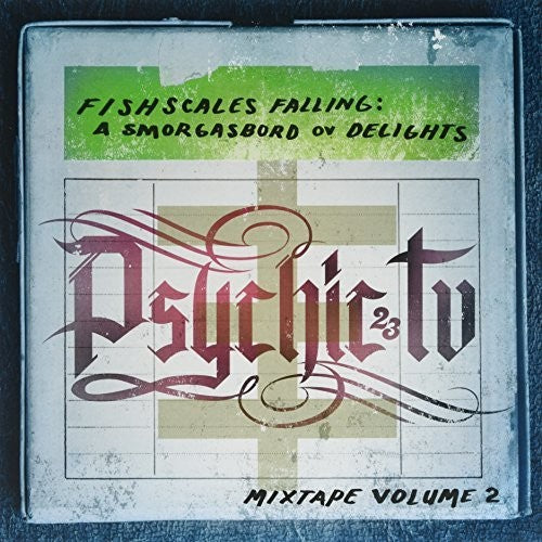 the album cover for Psychic Tv - Fishscales Falling: Smorgasbord Ov Delights [Colored Vinyl]