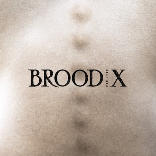 the album cover for Boss Hog - Brood X