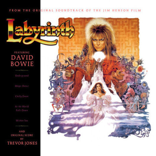 the album cover for Jim Henson's Labyrinth [Movie] - Labyrinth [LP]