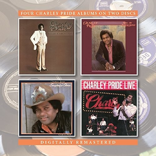 the album cover for Charley Pride - You're My Jamaica / Roll On Mississippi / Charley Pride