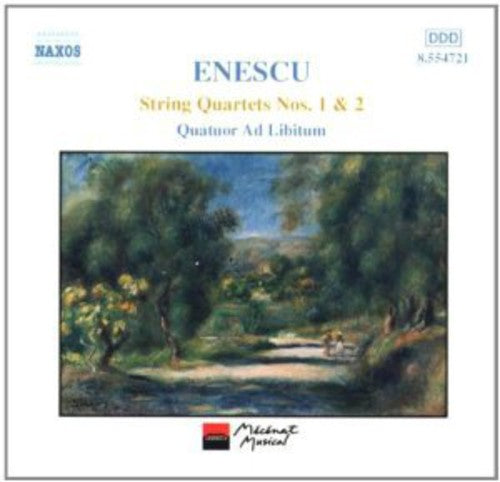 the album cover for Ad Libitum - String Quartets 1 & 2