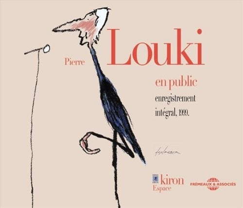 the album cover for Pierre Louki - En Public: 1999