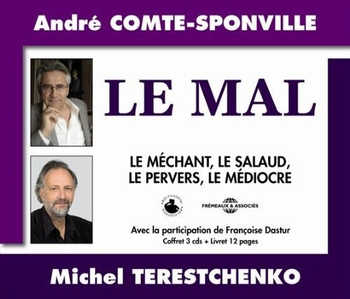 the album cover for Comte-Sponville / Terestchenko - Le Mal