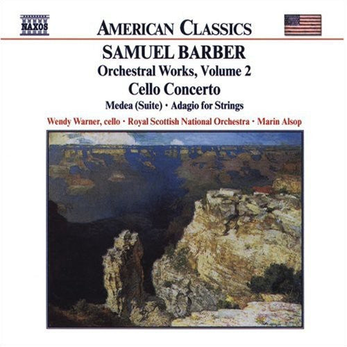the album cover for BARTON/WARNER - Orchestral Works 2