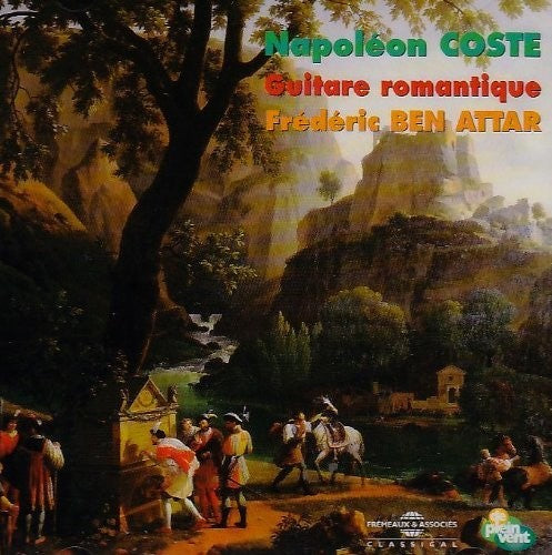 the album cover for Coste / Attar - Guitare Romantique