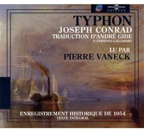 the album cover for Conrad, Joseph / Vaneck, Pierre - Typhon