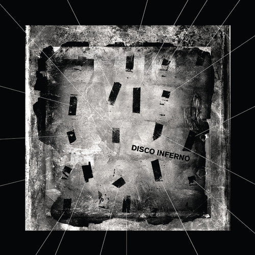 the album cover for Disco Inferno - In Debt